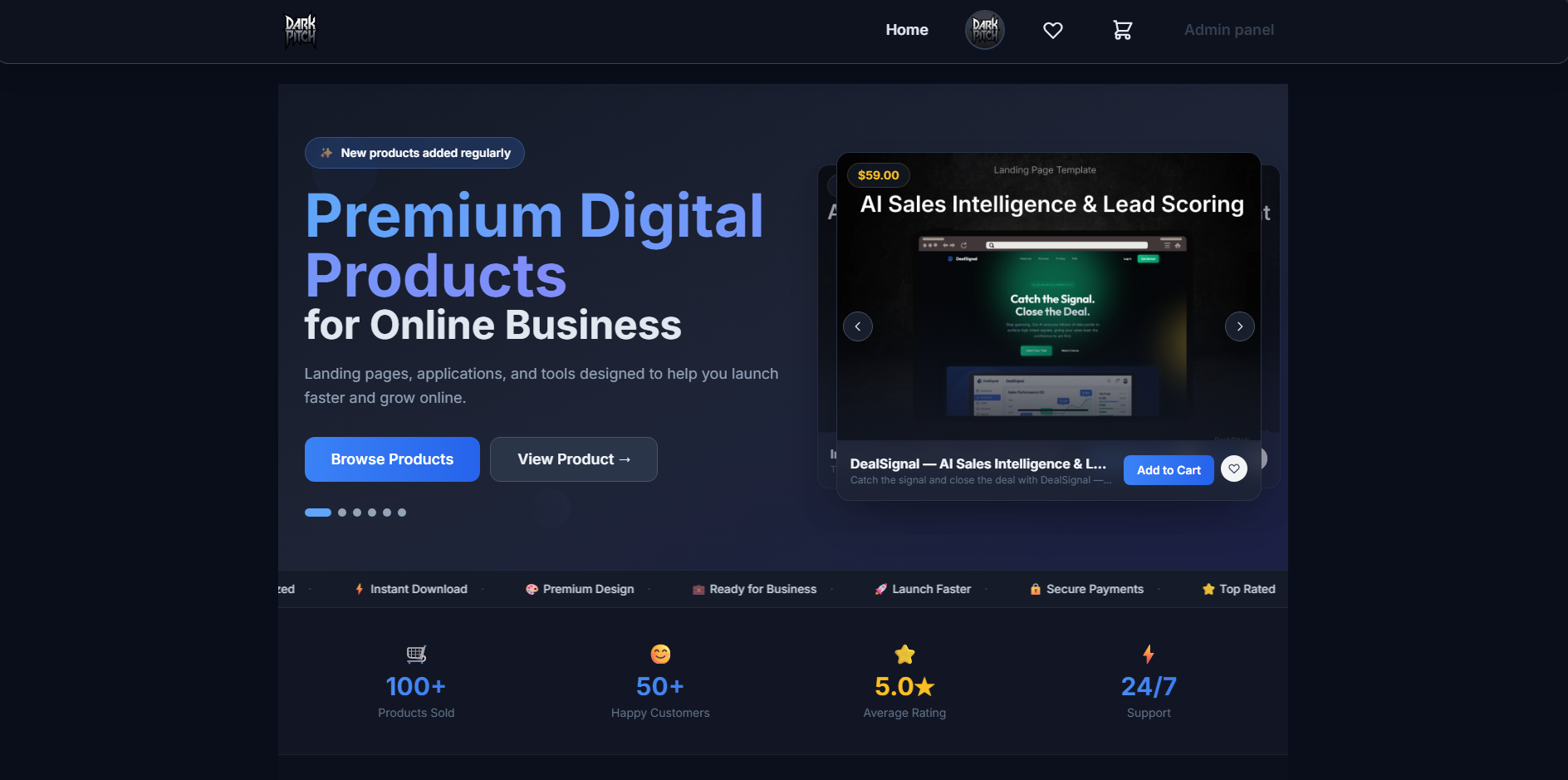 DarkPitch Preview